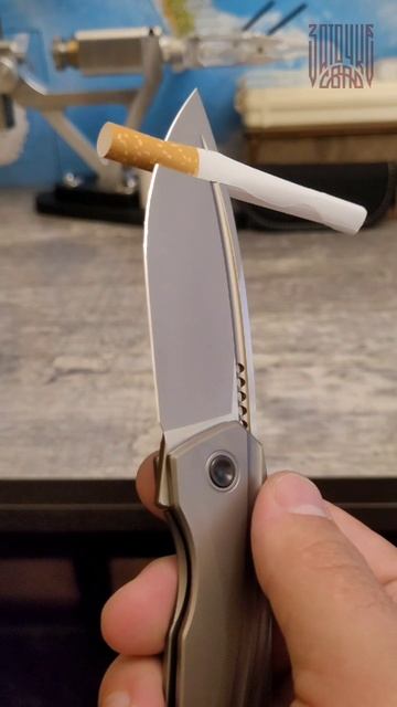 Складной нож Stinger от компании Tuo Town из стали T14N. Заточка ножа на Профиль К4. #нож