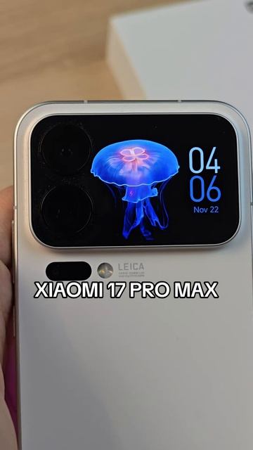 ЗАДНИЙ ЭКРАН НА XIAOMI 17 PRO MAX
