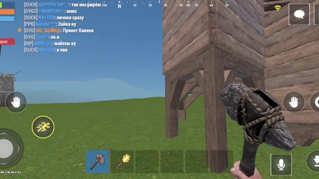 впервые играю в расте