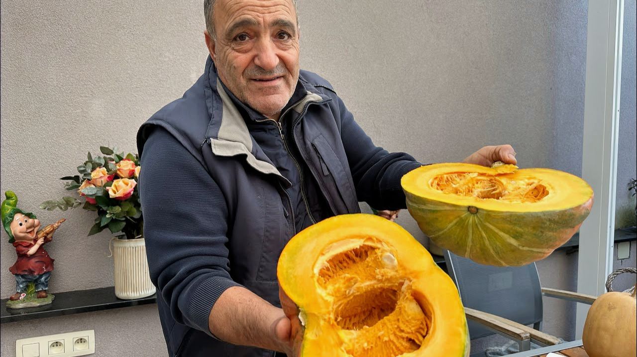 Тыквенная каша с рисом на молоке по рецепту моей мамы