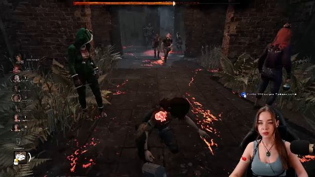 Косплей на Лару Крофт \ Играем в Dead by Daylight #dbd #Dead by Daylight #стрим