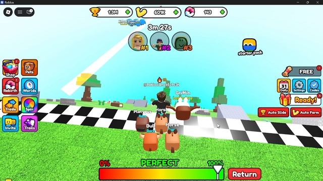 ИГРАЮ В ПОЛЁТ ВНИЗ В ROBLOX!