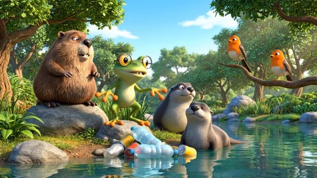 Лягушка эколог#мультикидлядетей#обучающиемультики#мультикидлямалышей#детскоевидео#мультики