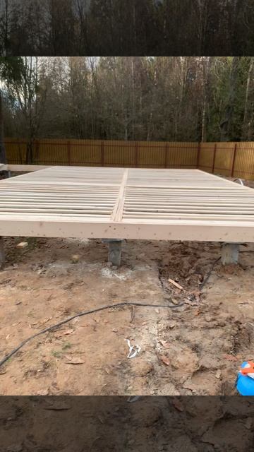 Обвязка свай дома