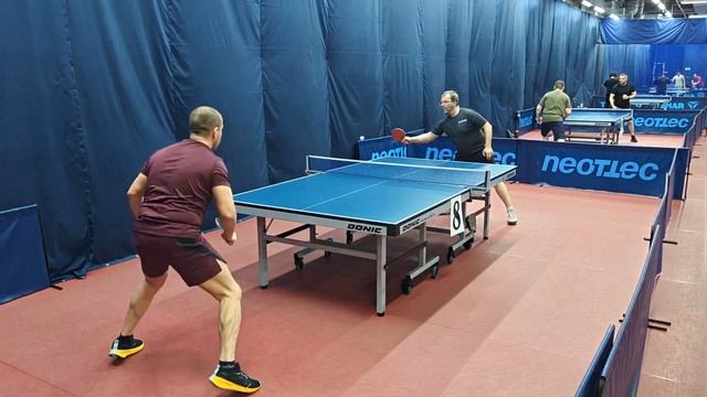 отбор Чирков А. (758) - Калимулин А. (423) настольный теннис Любительский турнир ТТМаршал 17.11