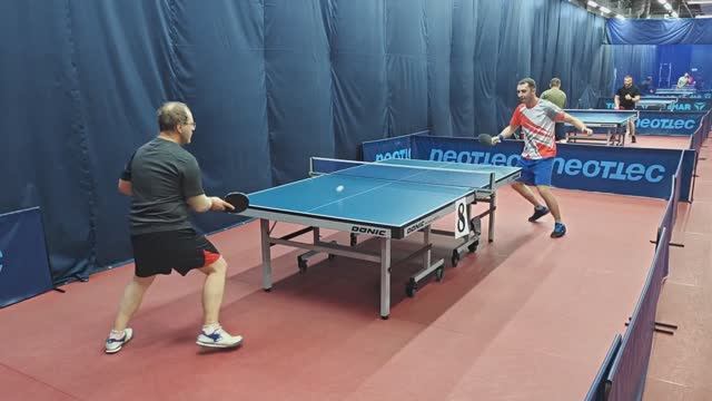 отбор Чирков А. (758) - Петров В. (407) настольный теннис Любительский турнир ТТМаршал 17.11