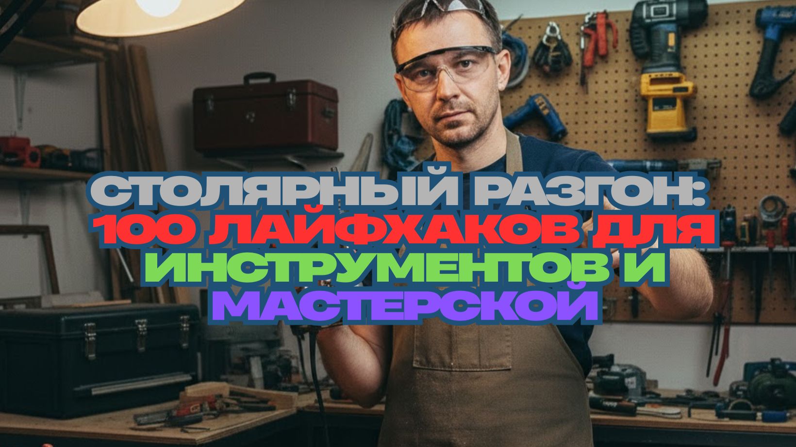 Столярный Разгон: 100 Лайфхаков Для Инструментов и Мастерской