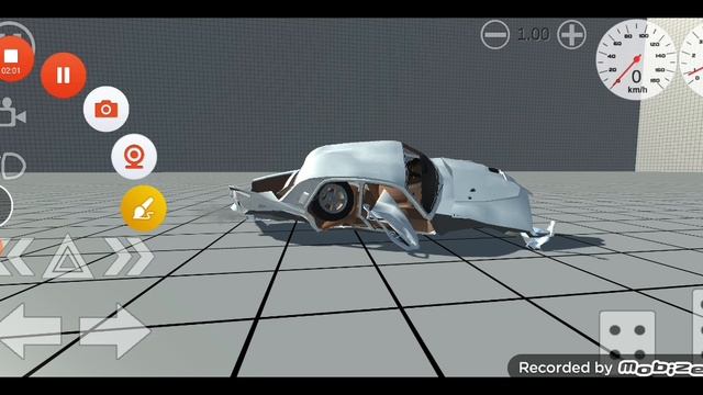 играю в not simple car crash с монтажом