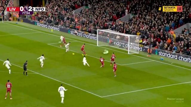 🎯 ГООООЛ  🇬🇧 Премьер-лига | 12-тур  🇬🇧 «Ливерпуль» 0:3 «Ноттингем» 🇬🇧  ⚽️ Гол: Гиббс-Уайт 78