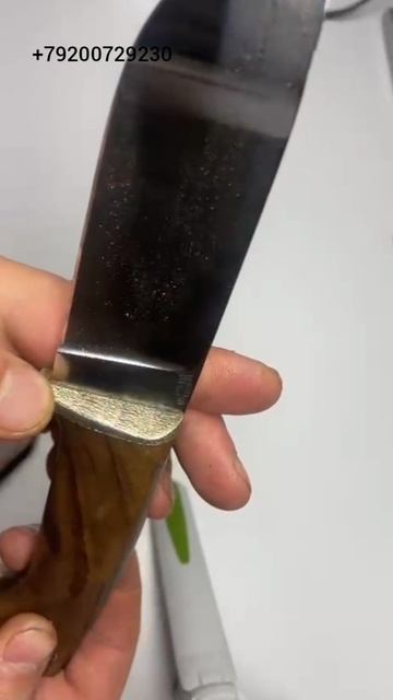 Обзор ножа от клиента с клинком от Горшкова Андрея из стали Х12мф