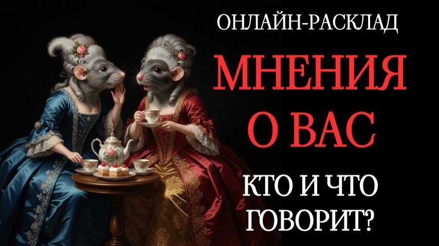 🔥МНЕНИЯ О ВАС🔥ОНЛАЙН-РАСКЛАД