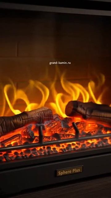 Электрический камин Scala 25: стиль и тепло в вашем интерьере! #декор #уют