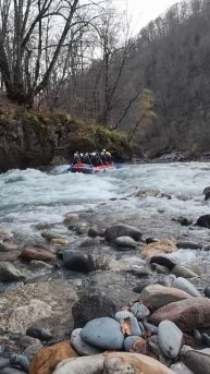 Рафтинг на реке Белая.