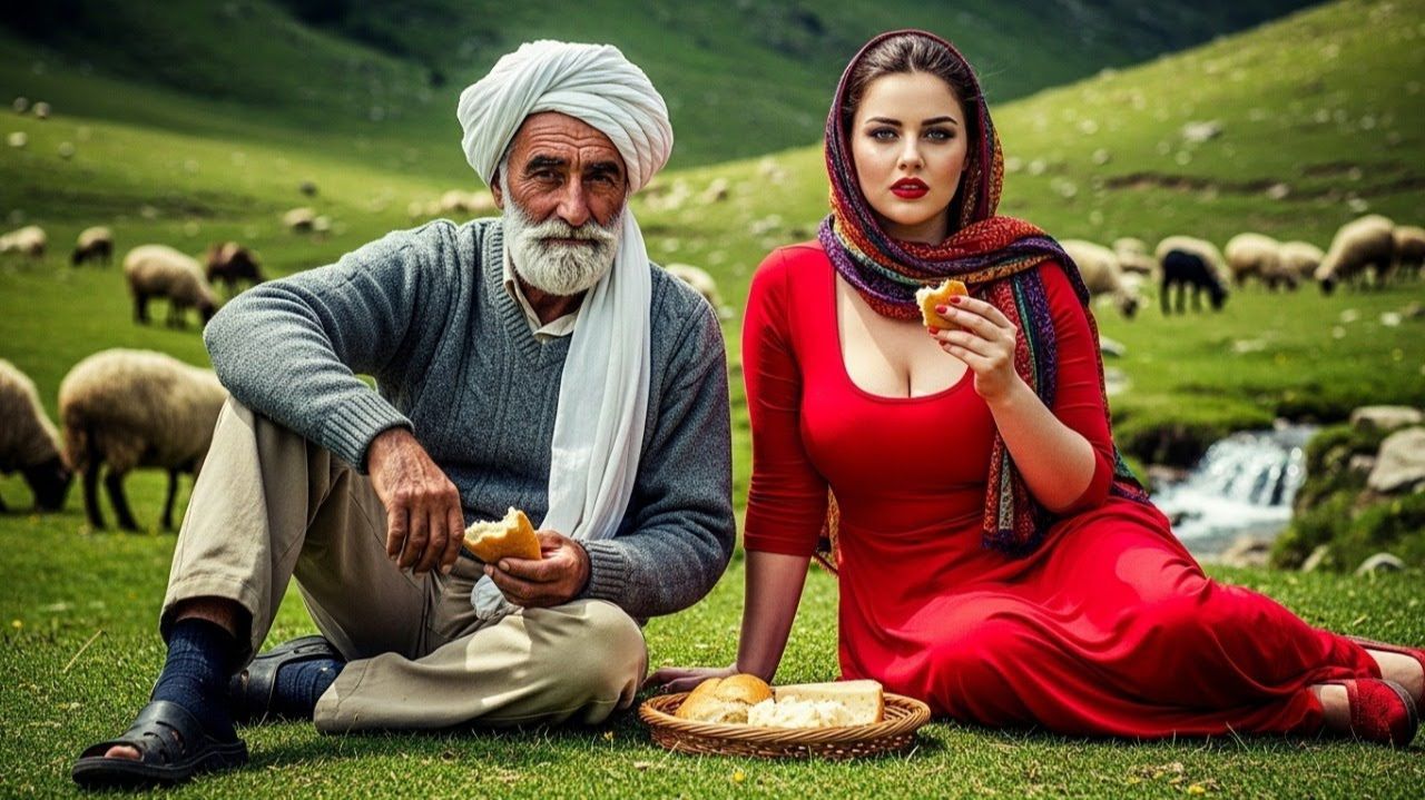 Старый пастух привел одинокую вдову к себе домой и сде