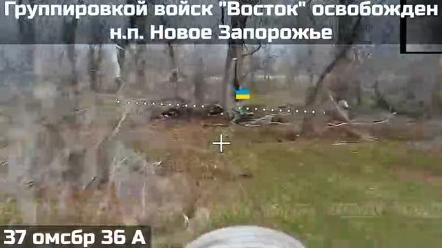 Освобождение н.п. Новое Запорожье бойцами 37 ОМСБр 36 Армии группировки войск "Восток"