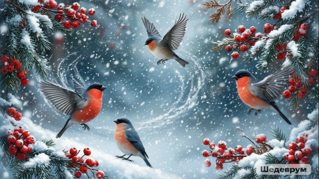 Что у нас за окном | А за окном метель ●●●