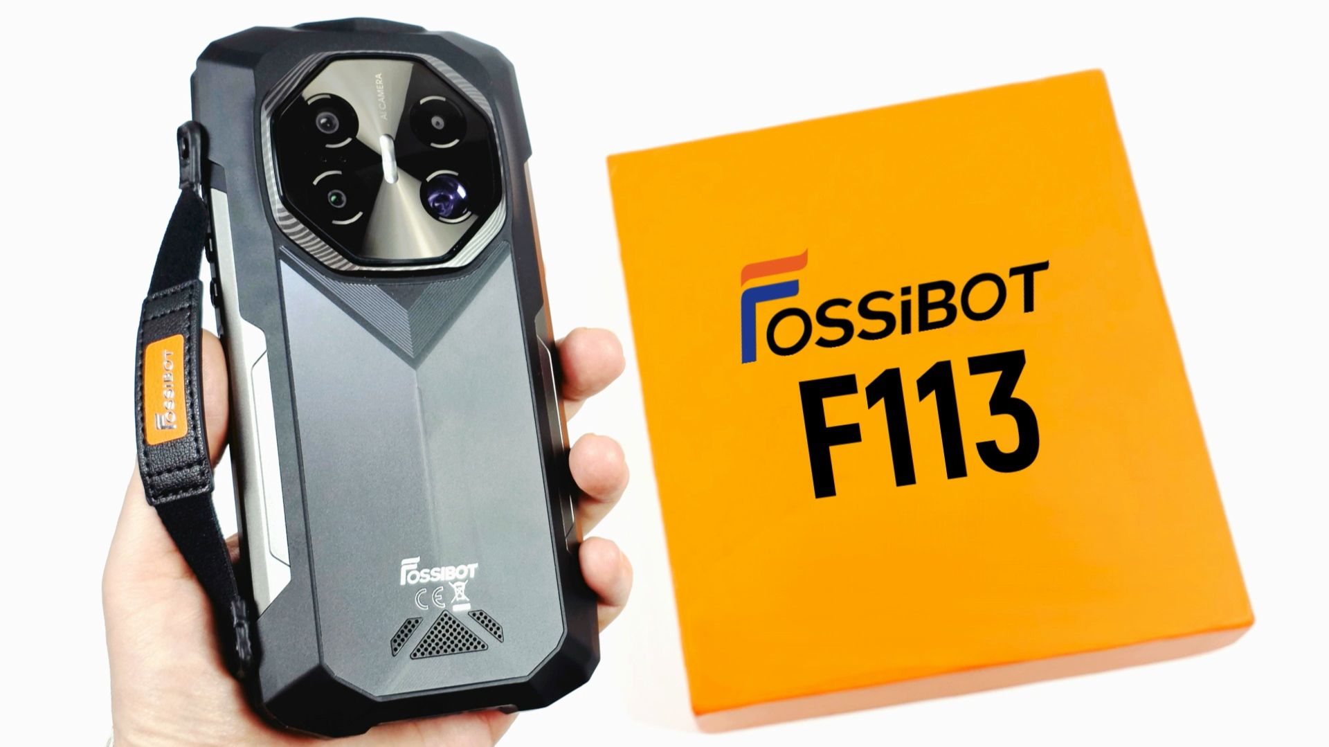 FOSSiBOT F113: апокалиптический смартфон с дальнобойной камерой ночного видения!