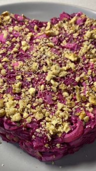 Свекольный салат.