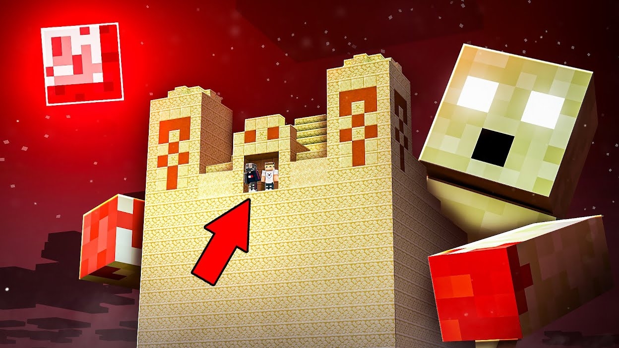 😨 Это Самый Жуткий Пустынный Храм в Майнкрафт