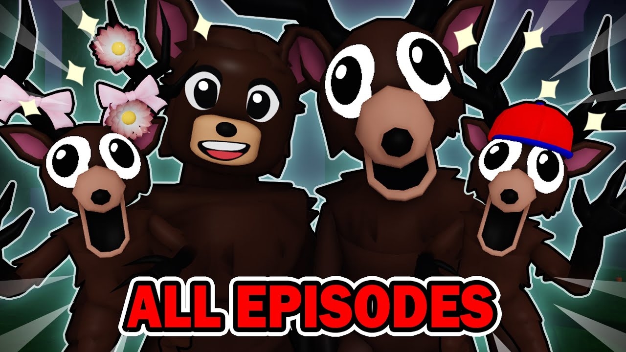 ДЕВОЧКА-ОЛЕНЬ ИЗ «99 НОЧЕЙ В ЛЕСУ»! (Все эпизоды) Анимация Roblox