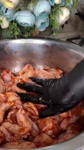 Запеченные крылышки