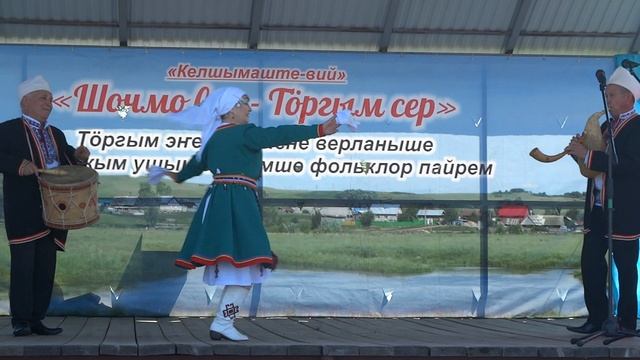 ПоНостальгируем (2023). Марийский танец. Пазугутова Зинаида (Екатеринбург). Видео Василия Хайбуллина