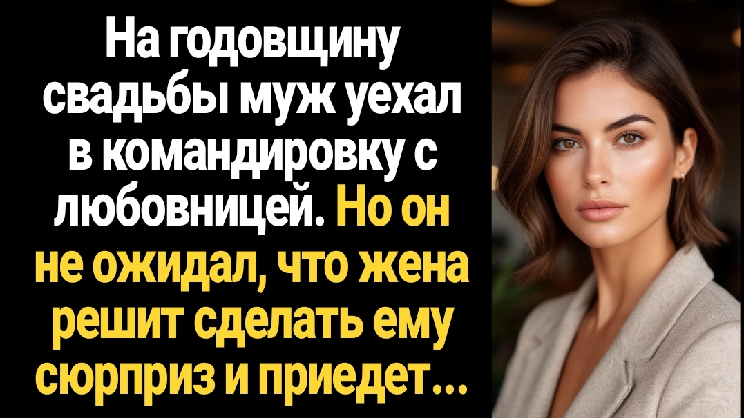 ИСТОРИЯ ИЗ ЖИЗНИ/На годовщину свадьбы муж уехал в командировку с любовницей, но не ожидал какой сюрп