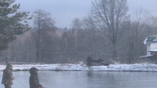 поимка форели на фидер