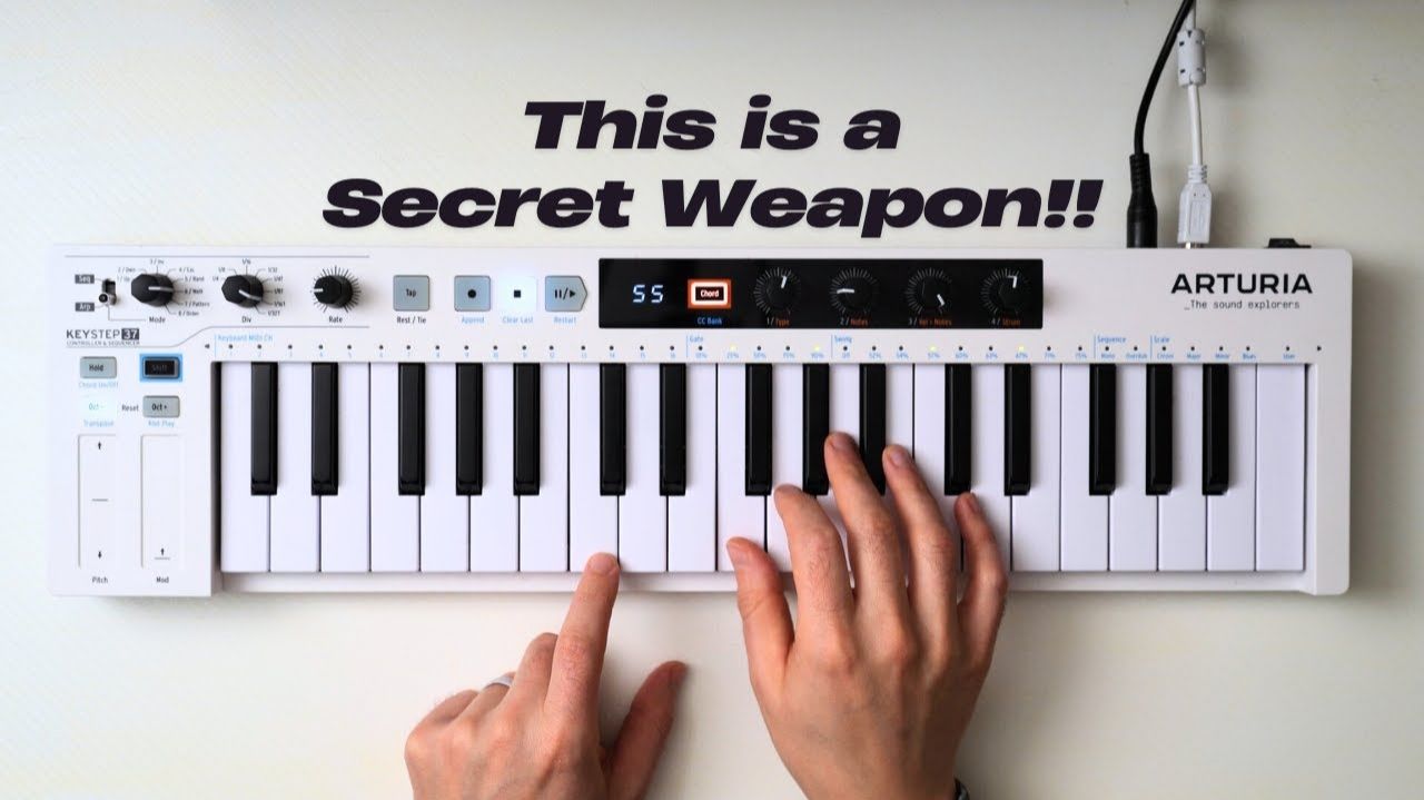 Arturia KeyStep 37: Scale and Chord Modes