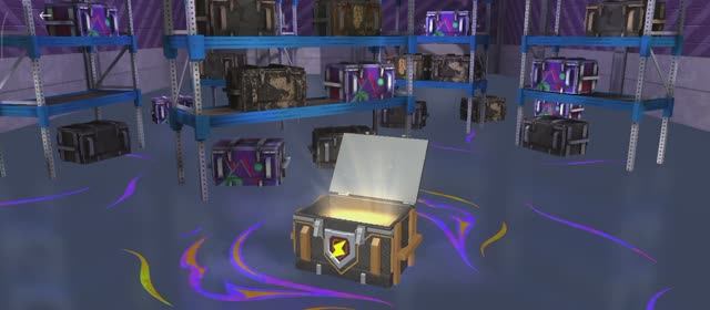 Хэллоуинское открытие контейнеров в Tanks Blitz