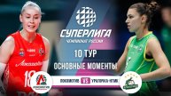 Локомотив - Уралочка-НТМК | 10 тур | Основные моменты | Суперлига 2025-2026