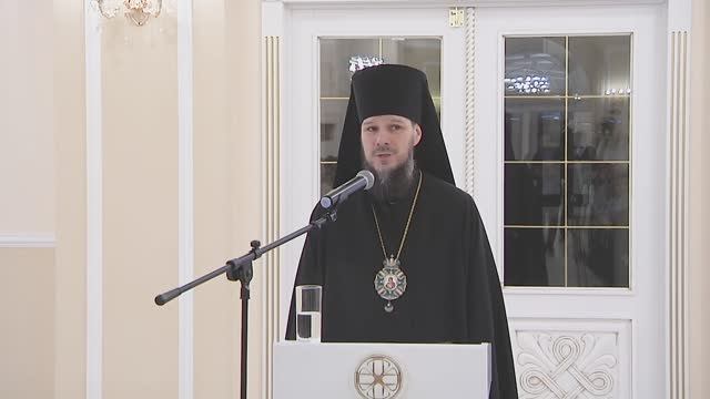 Выступление епископа Нестора на пленарном заседании VII епархиальных Рождественских чтений