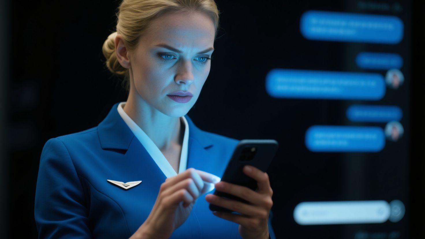 Стюардессу приговорили к 7 годам за оскорбления военных и угрозы