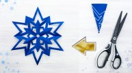 Сделайте идеальные снежинки на Рождество дома