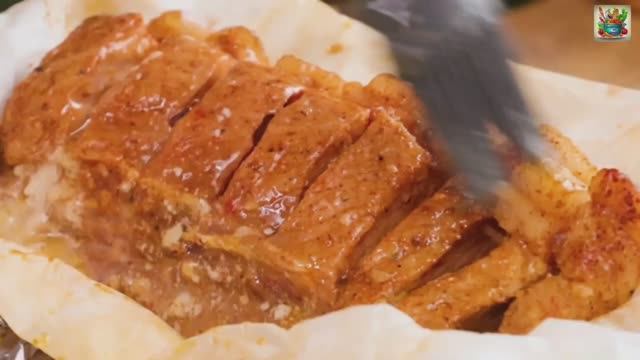 🍖 Ароматная свиная вырезка с пряностями