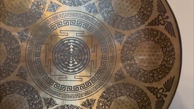 Представляем вам тибетский гонг диаметром 40 см и весом 2 кг — идеальный выбор