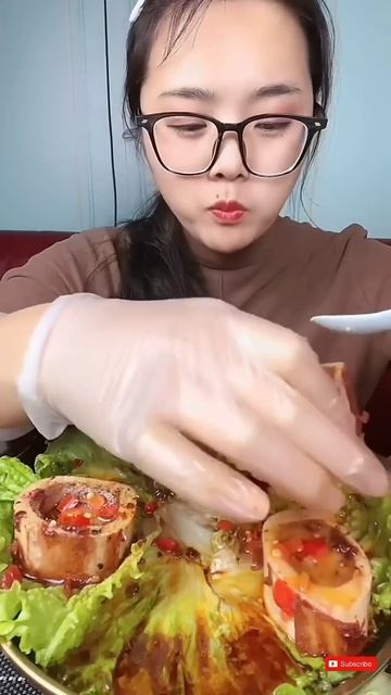 [ASMR]#mukbang  Bone Marrow Dish