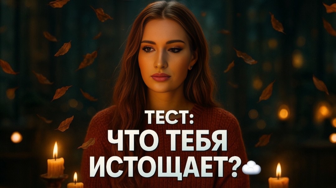 Тест: Что Тебя Истощает?