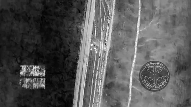 вид от дрона разведчика