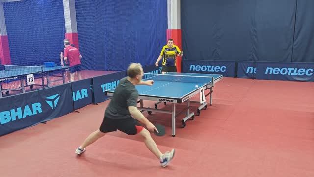 финал!! Бадаев А. (704) - Чирков А. (758) настольный теннис Любительский турнир ТТМаршал 17.11