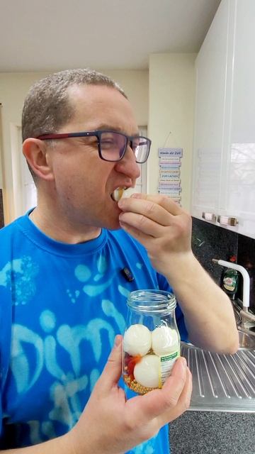 Маринованные Вареные Яица в Уксусе