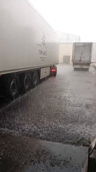 дождь с градом