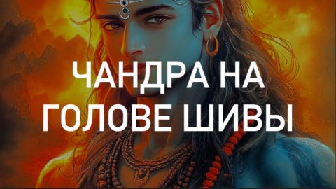 🌛 Бог луны Чандра на голове Шивы. Символизм. Из 3 видеовыпуска Куладжи