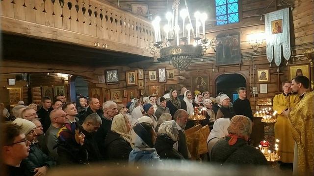 Проповедь на ранней Литургии в Неделю 24-ю по Пятидесятнице. 22.11.2025 г.