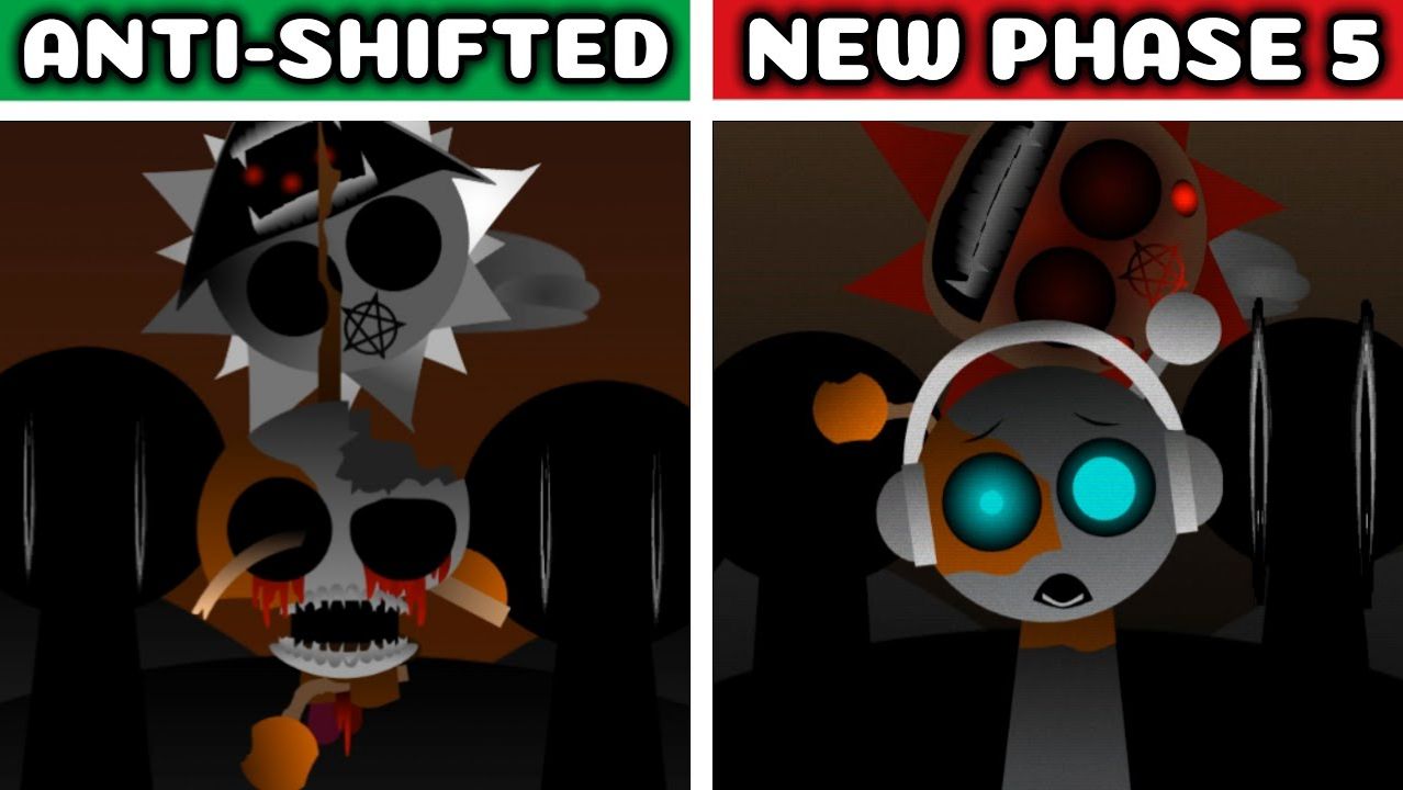 SPRUNKI: ANTI-SHIFTED PHASE 5! ⚔️ СТАРОЕ VS НОВОЕ — КТО ПОБЕДИТ? 🎼🔥🏆