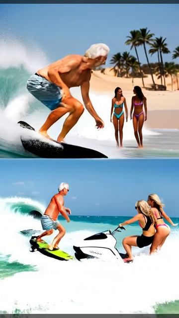 У деда вторая молодость.