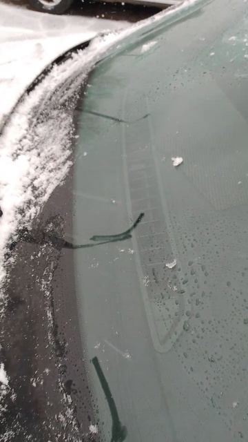 Лобовое стекло отогрелось за 3-4 минуты в Лада Веста NG