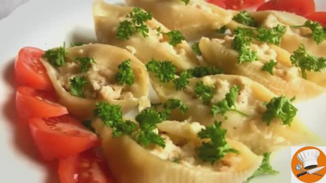 Фаршированные макароны