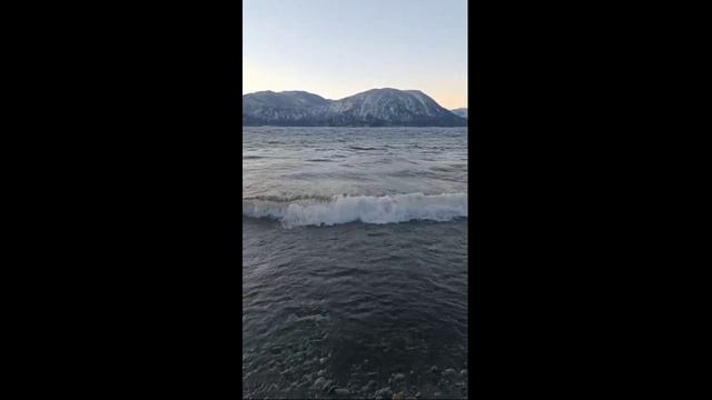 Телецкое озеро в ноябре