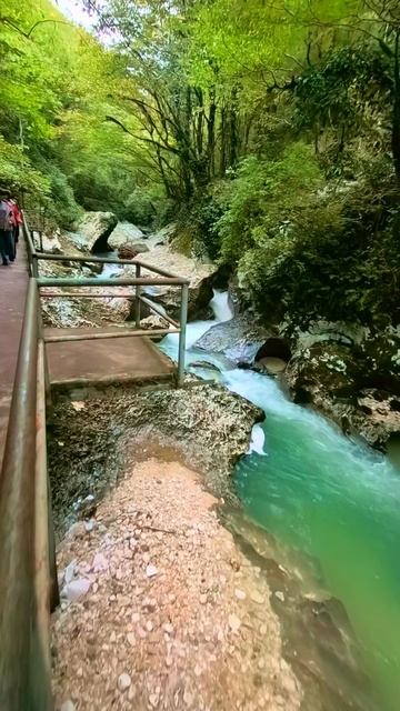 Пороги на реке в скалах. Черниговка  #Абхазия #Canyon #Travel #Waterfall #MountainsLovers #Trip
